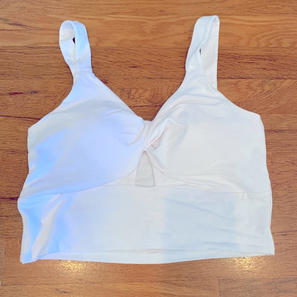 White tank top